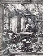 Albrecht Durer St.Jerome in his study oil on canvas